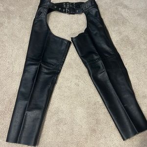 Unik Leather Motorcycle Chaps - Good Condition | Men’s Medium